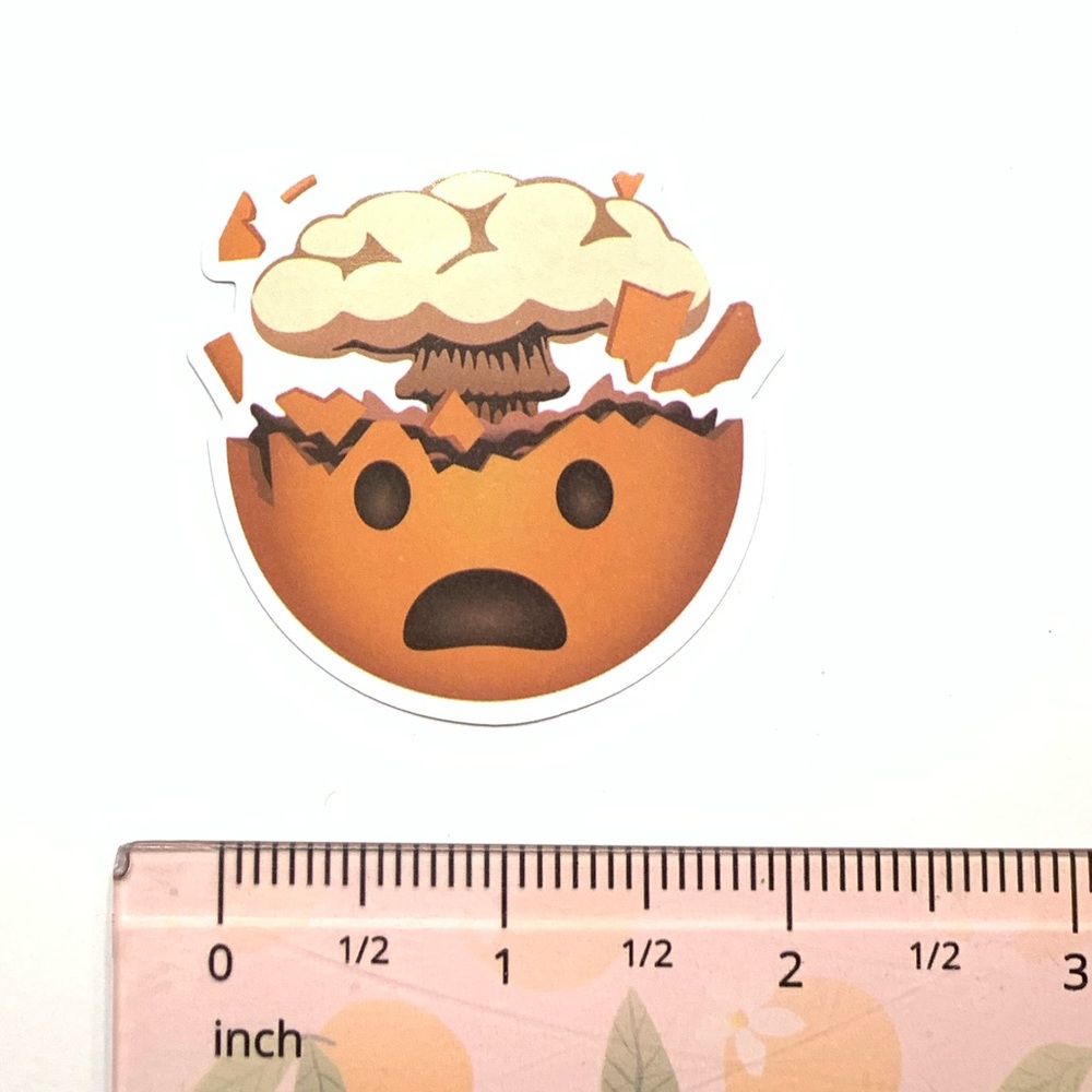 Emoji Vinyl Sticker - Picture 2 of 2